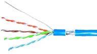 DE-EMBEDDED LINE - kompaktní řada Cat.6, Cat.5e - STP & UTP w Instalační datové kabely F/UTP Cat.