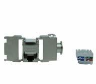 TOOLLESS LINE - modulární řada Cat.6 A, Cat.6, Cat.5e - STP & UTP w TOOLLESS LINE - modulární řada - keystone moduly RJ45 stíněné Cat.