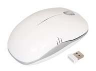 Q7AI707934 Myš bezdrátová, 1000 dpi, 3 tlačítka, barva bílo-stříbrná, blister Q7AI707934 w Počítačové myši mini bezdrátové Q7AI707933 Q7AI707942 Q7172909 Q7172913 Stylové,