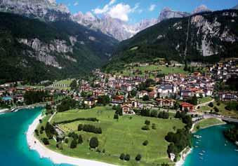 Nezapomenutelné jsou rozhledy z vrcholu Paganelly na jezero Garda, na horské masivy Monte Bondone a Brenta i na údolí Adige jde o jednu z nejhezčích vyhlídek italských Alp.