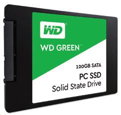 811048 SSD disk WD GREEN SSD WDS120G1G0A 120GB ATA/600 Velmi kvalitní SSD disk kapacita 120 GB rozhraní SATA