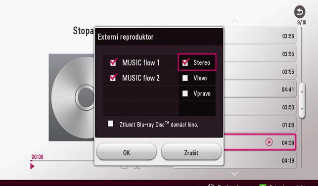 Ovládání 55 Mnoho zábavy s LG Multi-room Audio (LG Music Flow) t u LG smart Hi-Fi audio system MUSIC flow vám umožní vychutnat si hudbu z několika reproduktorů prostřednictvím bezdrátového připojení.