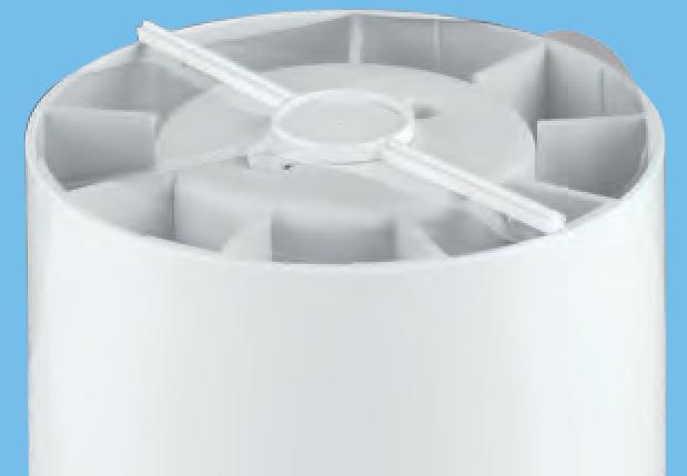 VENTILÁTORY AXIAL FANS Axiální domovní ventilátory jsou vhodné pro odvětrání domáností, zejmén kuhyní, koupelen, tolet, le i sklepů, půd jinýh interiérů očnské výstvy.