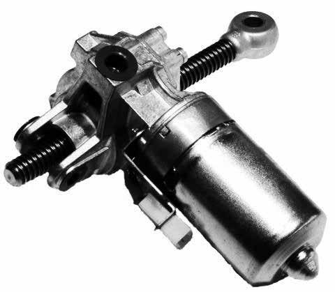 Typ HG200K S výsuvným šroubem Popis Gabelkopf für MHG Stejnosměrný motor pohání šnekovou převodovku s vestavěným trapézovým šroubem. Trapézový šroub se vysouvá a zasouvá, aniž by se otáčel.