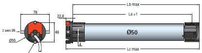 T5 ESP F 230Vac /50 Hz 50 x,5mm elektronicky 3 min. 5m / 4 x 0,75mm 2 - IP 44 Fukce dotahu kazety. automaticky. otvory pro 2 5, max 35Nm na 3 moment (Nm) (ot.