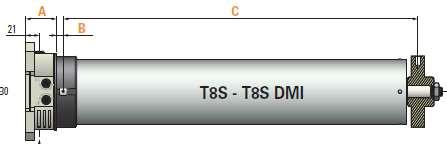 T8S DMI F 230Vac / 50Hz 0,6 x 3,6mm 7ot.