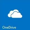 V prostředí OneDrive je umožněno sdílení a vytváření dokumentů kompatibilních s MS Office.