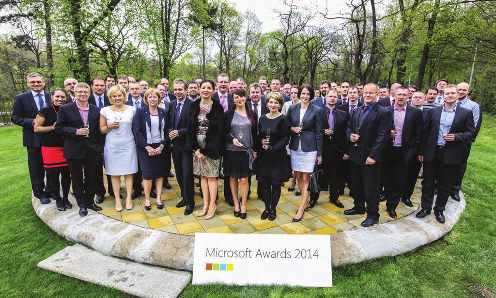 podnikání softwarová řešení Foto: archiv Microsoft 16. ročník Microsoft Awards 2014 Za účasti generální ředitelky Biljany Weber společnost Microsoft v příjemných prostorách Chateau St.