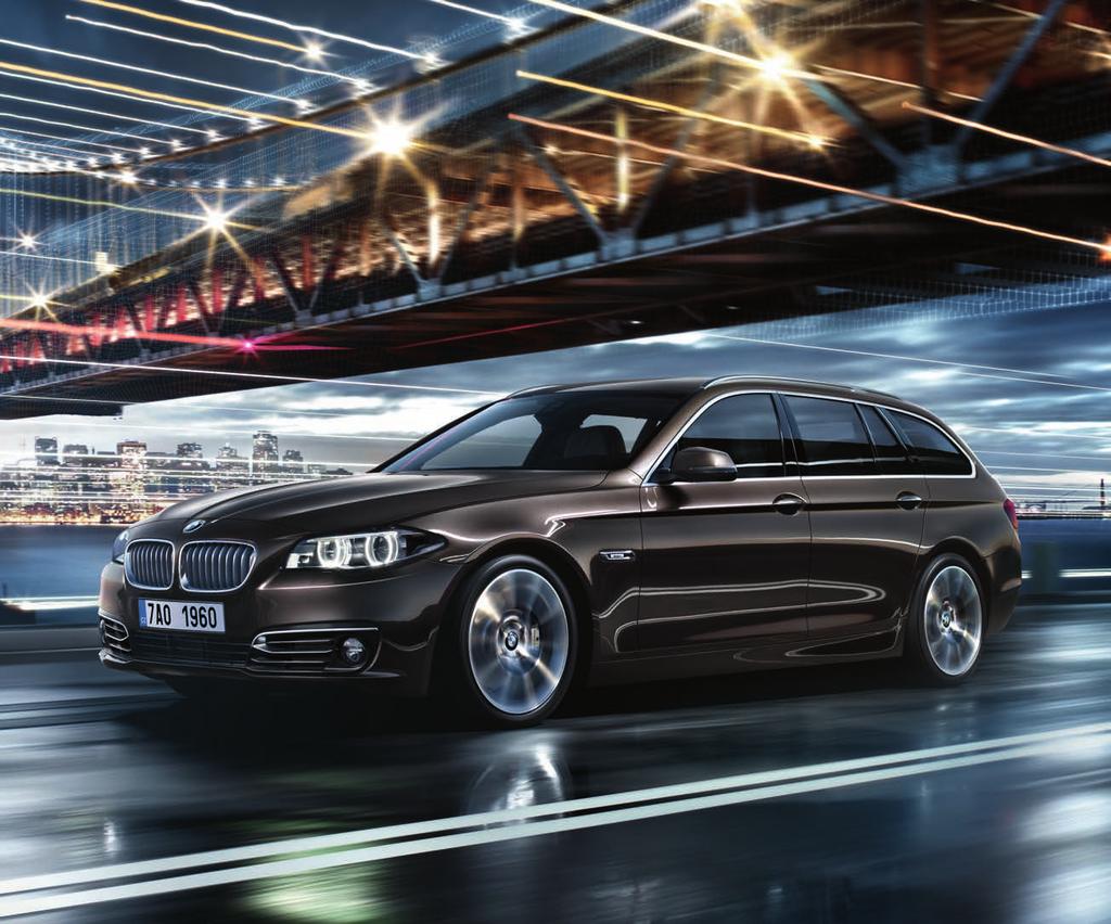 BMW řady 5 Touring www.bmw.cz Radost z jízdy VÝJIMEČNÉ VE VŠECH SMĚRECH. Dynamický design BMW řady 5 Touring není jedinou unikátní vlastností tohoto vozu.
