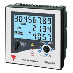 EEKTROMĚRY STŘÍDAVÉ TŘÍFÁZOVÉ 65 A DI RS 485 S0 tarify 1-60min 2x TCD06 M optic. port 65 A DI RS 485 333mV M optic.