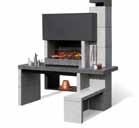 Sunday zděné zahradní krby BBQs New Jersey Crystal 5710131 EAN 8018459115024 EXPO 5710131E two 40x45cm bio 10/12 kg 1100 120x105cm 4008010 Rotisserie Kit - cm 70 40180051 Serpentine marble plate -