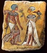 Ve středověku se objevily první zmínky o berlích. Záznamy z egyptského období uvádí ukázku opory, kde pravá ruka drží střed tyče.