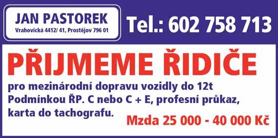 Kontakt: 778 744 894, volejte pondělí pátek, 8 15 hodin. Přijmeme brigádníky na obsluhu v letní zahrádce, možno i na smlovu.