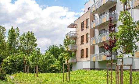 11 / Úspěšný developerský projekt ČAKOVICKÝ PARK šené bydlení, ale i množství zeleně a možnosti aktivní relaxace v přírodě.