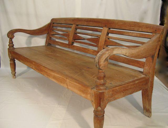 lavice ANTIQUE teak cca