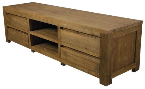 TV stolek teak přírodní 20 600,- TV stolek teak