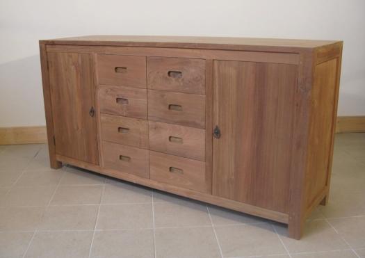 komoda teak přírodní š-180,
