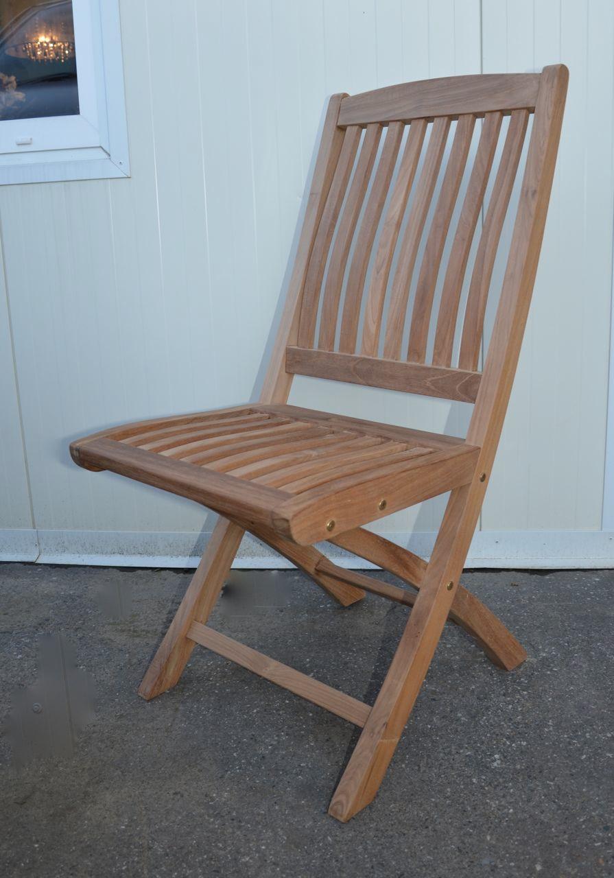 skládací židle BALI, teak 3 400,-