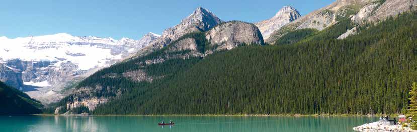 foto: Petr Burian KANADA KANADA toulky v NP Banff, Jasper a Yoho Pro milovníky přírody patří Kanada právem k vysněným cílům. Zdejší zalesněná krajina je rozlehlá, divoká a panensky čistá.