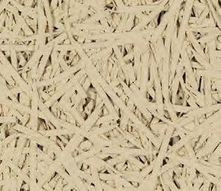 DŘEVĚNÉ HERADESIGN macro Jednovrstvá akustická dekorační deska z dřevěných vláken pojených magnezitem (šířka vlákna cca 3 mm) charakteristická struktura povrchu doporučováno z hlediska stavební