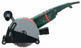 nastavitelná hloubka řezu Robustní motor Metabo Marathon pro velmi dlouhou životnost stroje Celovlnná elektronika Tacho-Constamatic Obj. číslo 690869000 6. 290,-* Kč 7.