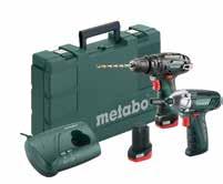 akumulátorů Li-Power (10,8 V/2,0 Ah), nabíječka LC 40, plastový kufr Obj. číslo 685091000 5. 790,-* AKCE Kč 7.006,- PowerMaxx SB Set mobilní dílna Mobilní dílna: Plastový kufr vč.