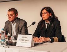 Havlíček, předseda AMSP ČR, Petr Novotný, předseda APL, Klára Němcová, ředitelka Státní plavební správy, Petr Kubala,