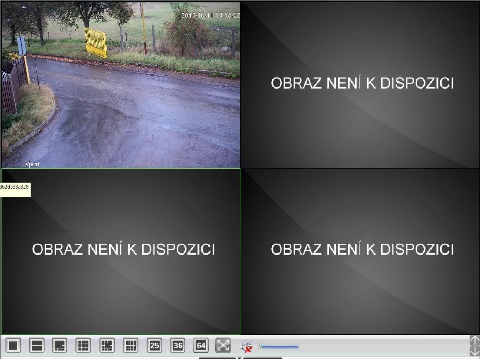 Extra Stream Nižší kvalita, méně náročné na datový přenos, zvolte v případě vytížení