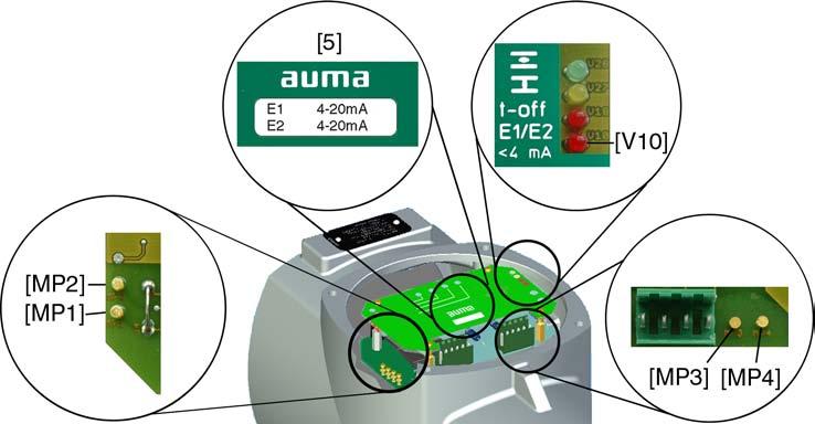 Uvedení do provozu nastavení ovládací jednotky AMExC 01.1 Obr.