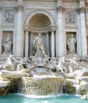 Trevi. Svůj návrat do Říma si můžete pojistit vhozením mince právě do této fontány. 2. den: po snídani návštěva papežského státu Vatikánu sídla křesťanské církve. Chrám sv.