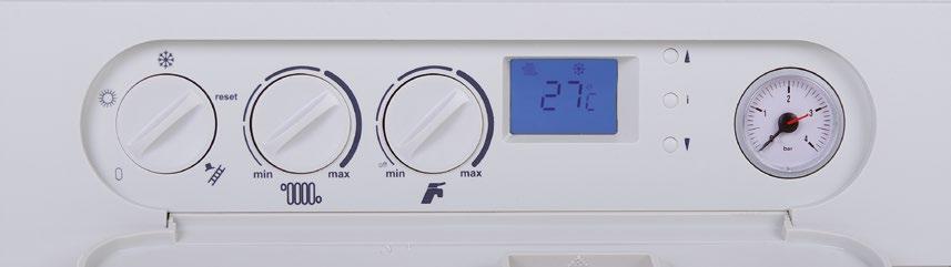 sešit Kondenzační kotle s automatikou HDIMS 20-TH20 Vypnutí ohřevu TV nastavením otočného ovladače pro uživatelské nastavení výstupní teploty teplé vody do levé krajní polohy (méně než 10 dráhy) lze