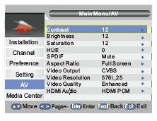 6.7. Verze Toto menu zobrazí informace o STB. 6.8. Auto Standby Tato volba umožňuje aktivovat nebo deaktivovat Auto Standby.