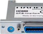 ) Monitorovací analogový výstup Možnost měření malých i velkých výkonů přímou metodou Digitální programovatelný wattmetr HM 8115 má velmi dobrou