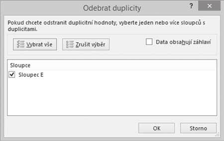 Vzorek textu obsahuje jedno nebo více písmen, které se vyskytují v prvním řádku levého sloupce.