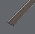 Ukončovací profil vrtaný 18 3 mm, tloušťka 2 mm Ukončovací profil s předvrtanými otvory pro zapuštěné vruty se používá pro ukončení vinylových podlah s tloušťkou 2 mm.
