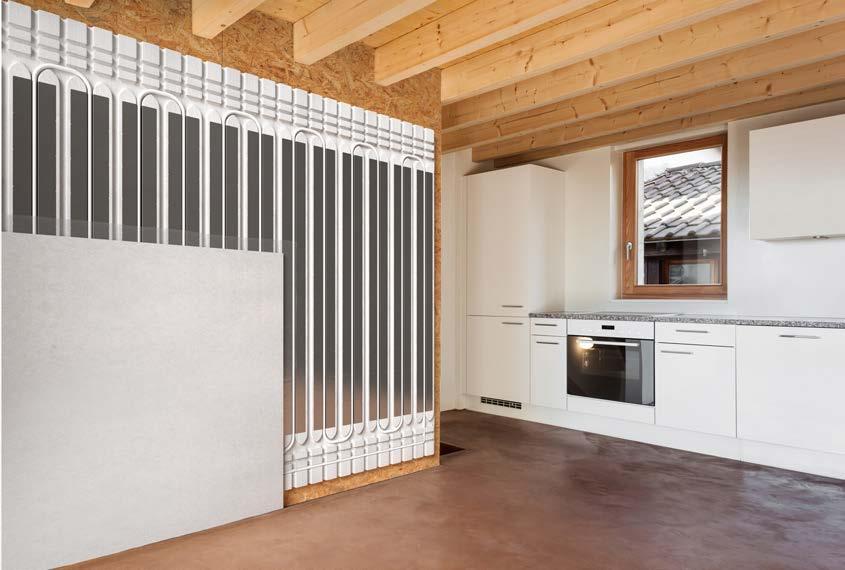 Systém KAN-therm TBS Teplovodní podlahové topení založené na systémových deskách KAN-therm TBS patří ke konstrukcím podlahového topení realizovaným suchou metodou.