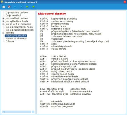 Ostatní - nápověda Neexistuje software, který by byl bez chyb. Proto musím upozornit na několik drobností, které mi trošku vadily.