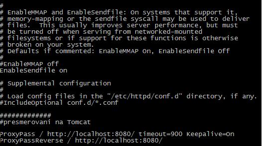 ukončení spojení začal zasílat zprávy KEEP_ALIVE. Firewall tak neukončí spojení a server má dostatek času zpracovat požadavek a odpovědět.