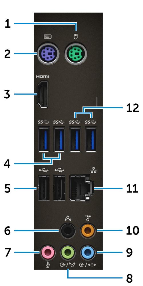 4 Regulatorní štítek Obsahuje regulatorní údaje o počítači.