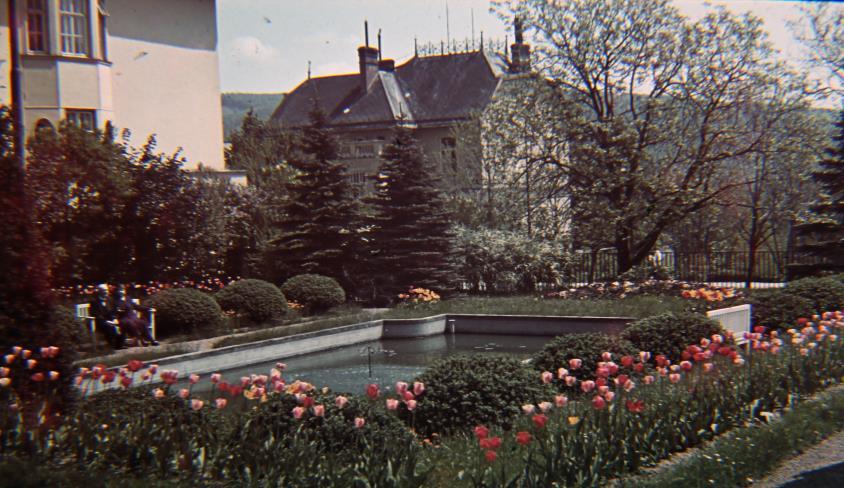 Vaněk, zahrada J. Kryštofa, Smržice nad Labem, 20. léta 20. stol.
