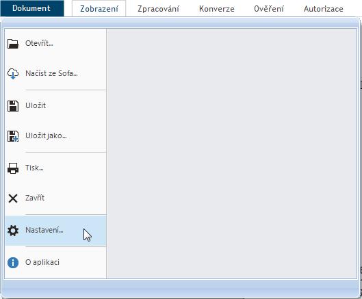 6. Podrobněji k obsluze aplikace V předchozí kapitole byl popsán souhrn operací spouštěných v prostředí Software602 Signer pomocí velkoplošných tlačítek z plochy okna aplikace. 6.1.