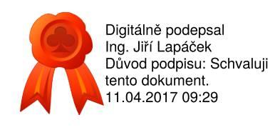 Stiskem tlačítka Podepsat se dokument podepíše, o čemž vás informuje zpráva Dokument byl úspěšně podepsán certifikátem xxx a opatřen časovým razítkem. Časové razítko bylo odečteno z vašeho účtu.