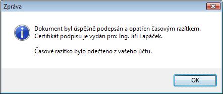 Pokud některý certifikát v seznamu nevidíte, lze jej v dané chvíli importovat pomocí tlačítka se symbolem plus.