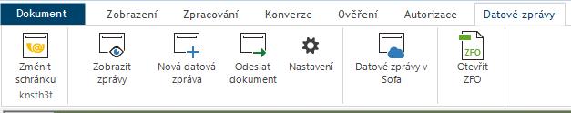 5. Práce s datovou schránkou Z prostředí aplikace Signer je možné přímo přistupovat ke své datové schránce a obsluhovat ji stejně jako běžným programem v prostředí