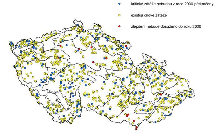 Překročení kritických zátěží nutričního dusíku