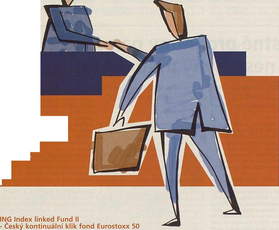 B až 5 let Důvěryhodný partner Portfolia ING Fondů řidl ING Investment Management, člen mezinárodni finanční skupiny ING Group.