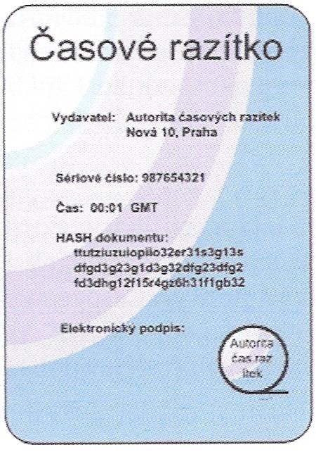 Pro účely časového razítka nelze pouţít stejné certifikáty jako k elektronickému podpisu z toho důvodu, ţe certifikáty elektronického podpisu jsou vázány na konkrétní osobu nebo firmu, zatímco časové