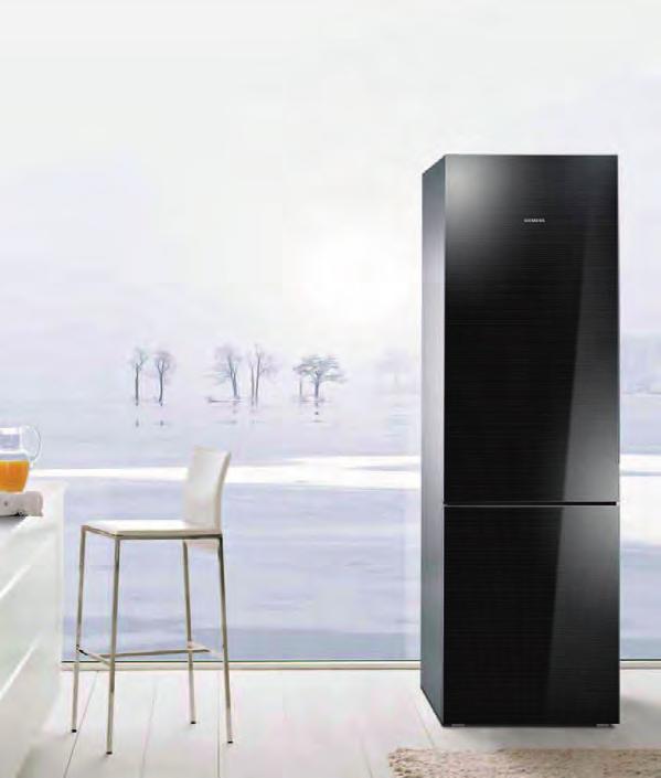 Vychutnejte si námrazu jen za okny svého domova kombinace nofrost od Siemens nofrost BigBox Díky systému nofrost je chladný vzduch udržovaný při teplotě 18 C ventilátorem rozváděn do každého koutu