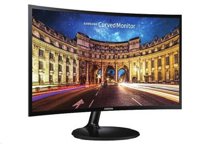 1061140 Prohnutý monitor 24" SAMSUNG C24F390F Prohnutý monitor v luxusním