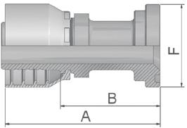 15 SAE Code 61 - Koncovka přírubová přímá ISO 12151-3-SL SFL 3000 psi 441/441RH/1LT/2/2ST/3/492/492ST/692/692 TWIN 301SN/302/421RH/421SN/422/426/436/441/441RH/451TC/2/3/471TC/472TC/493/811/881